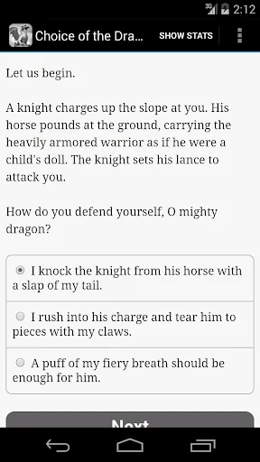 Official Google Play screenshot from Choice of the Dragon