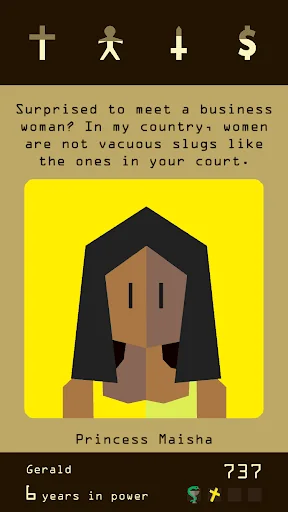 Official Google Play screenshot from Reigns