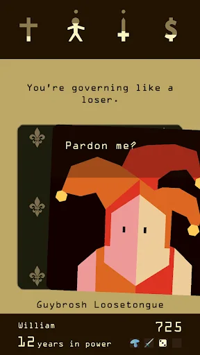 Official Google Play screenshot from Reigns